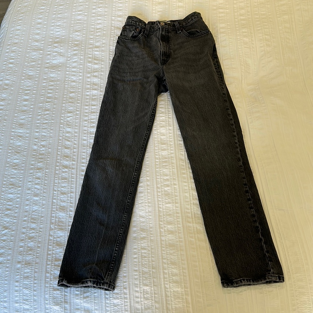 Abercrombie & Fitch The 90’s Straight Ultra High Rise